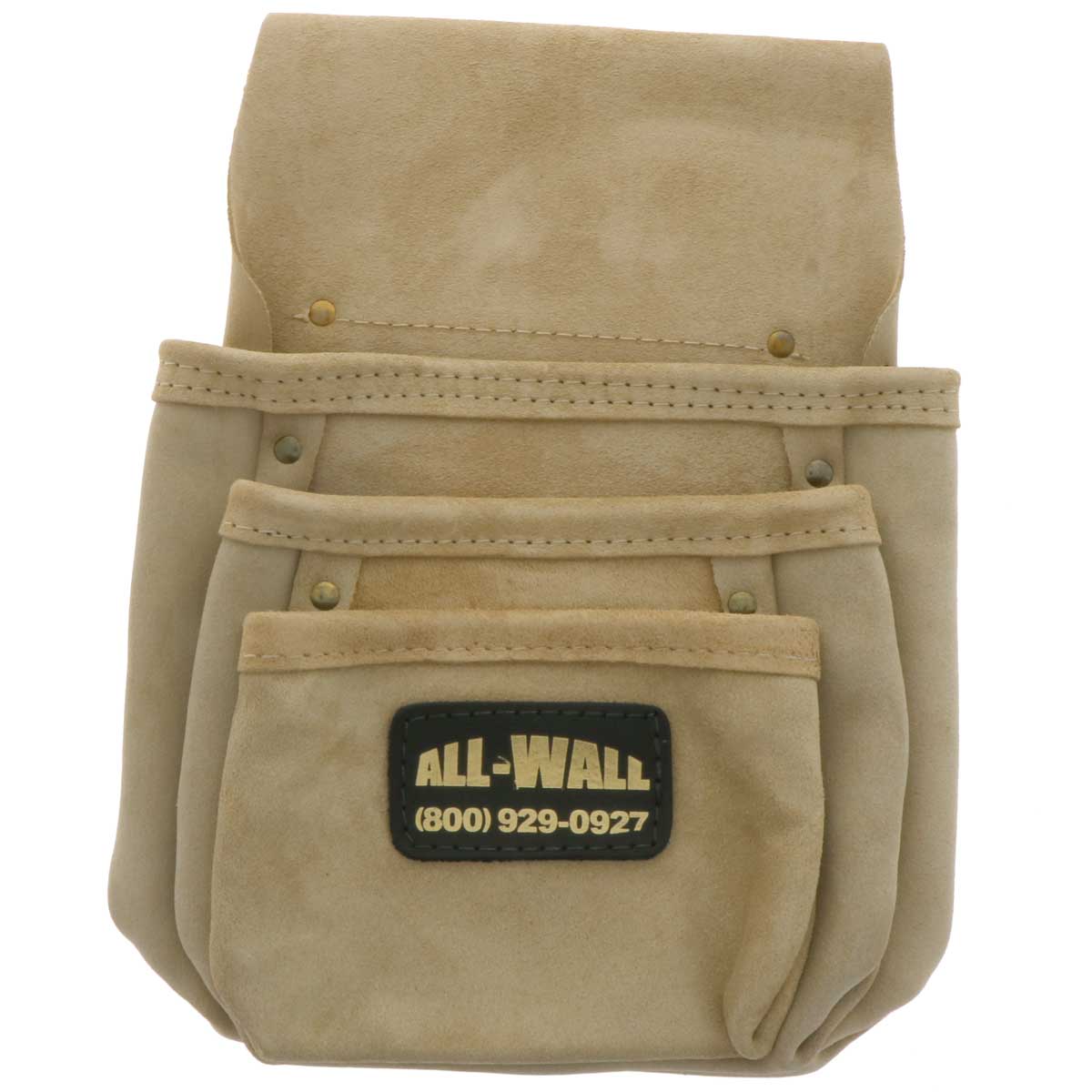 3 Pocket Drywall Screw & Nail Pouch